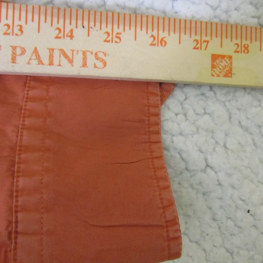 Faconnable Aviation Cadet Cotton Orange‎ Button Up Shirt